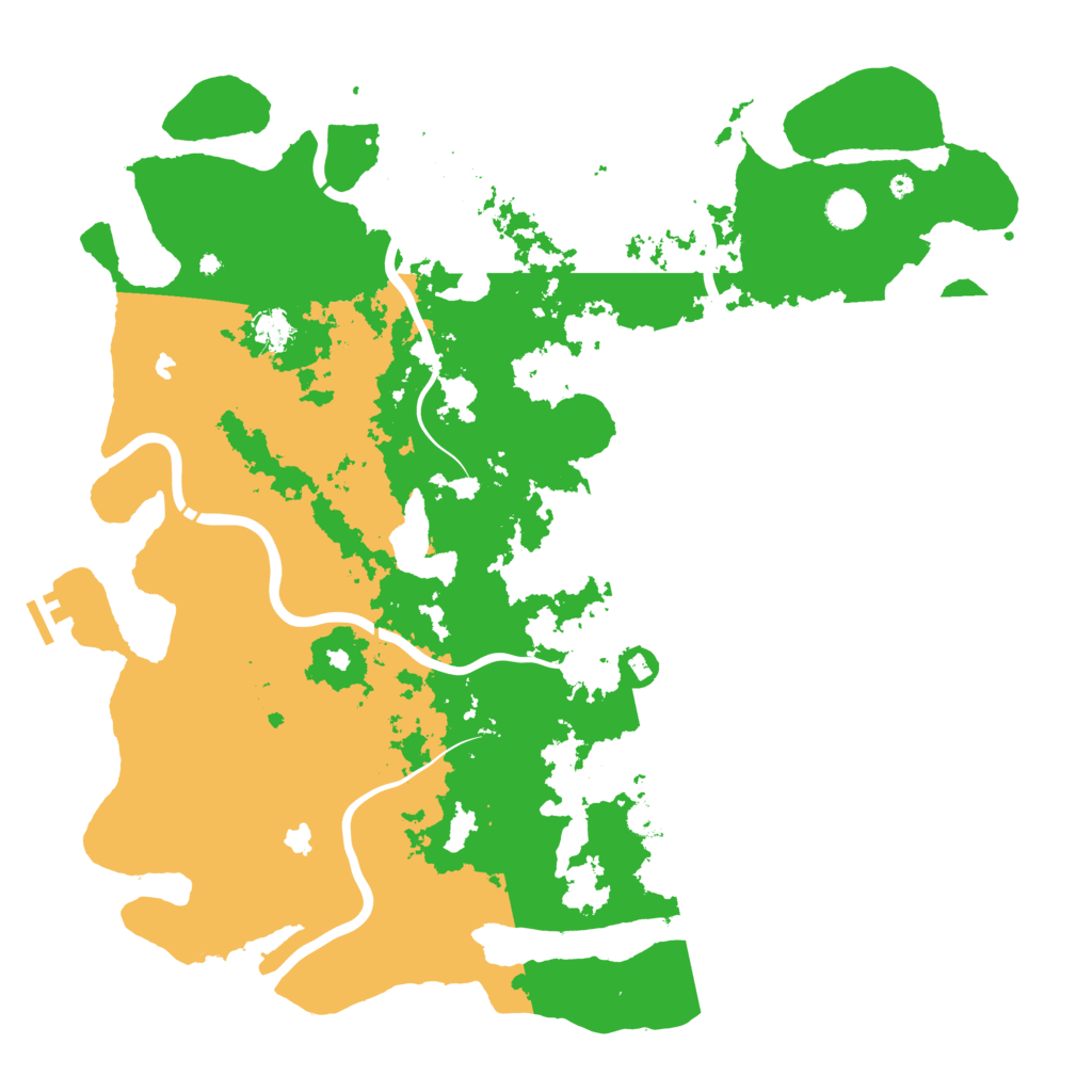 Biome Rust Map: Procedural Map, Size: 4750, Seed: 645326774