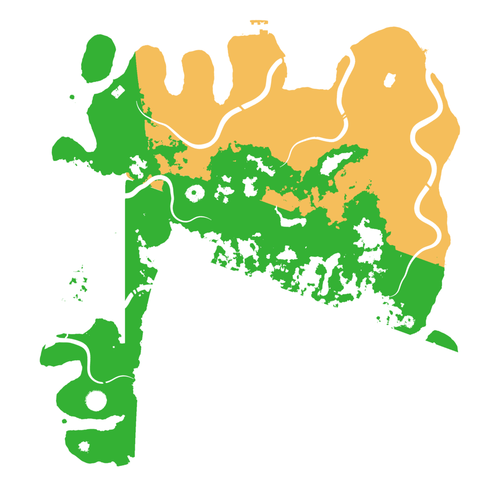 Biome Rust Map: Procedural Map, Size: 4250, Seed: 1521489270
