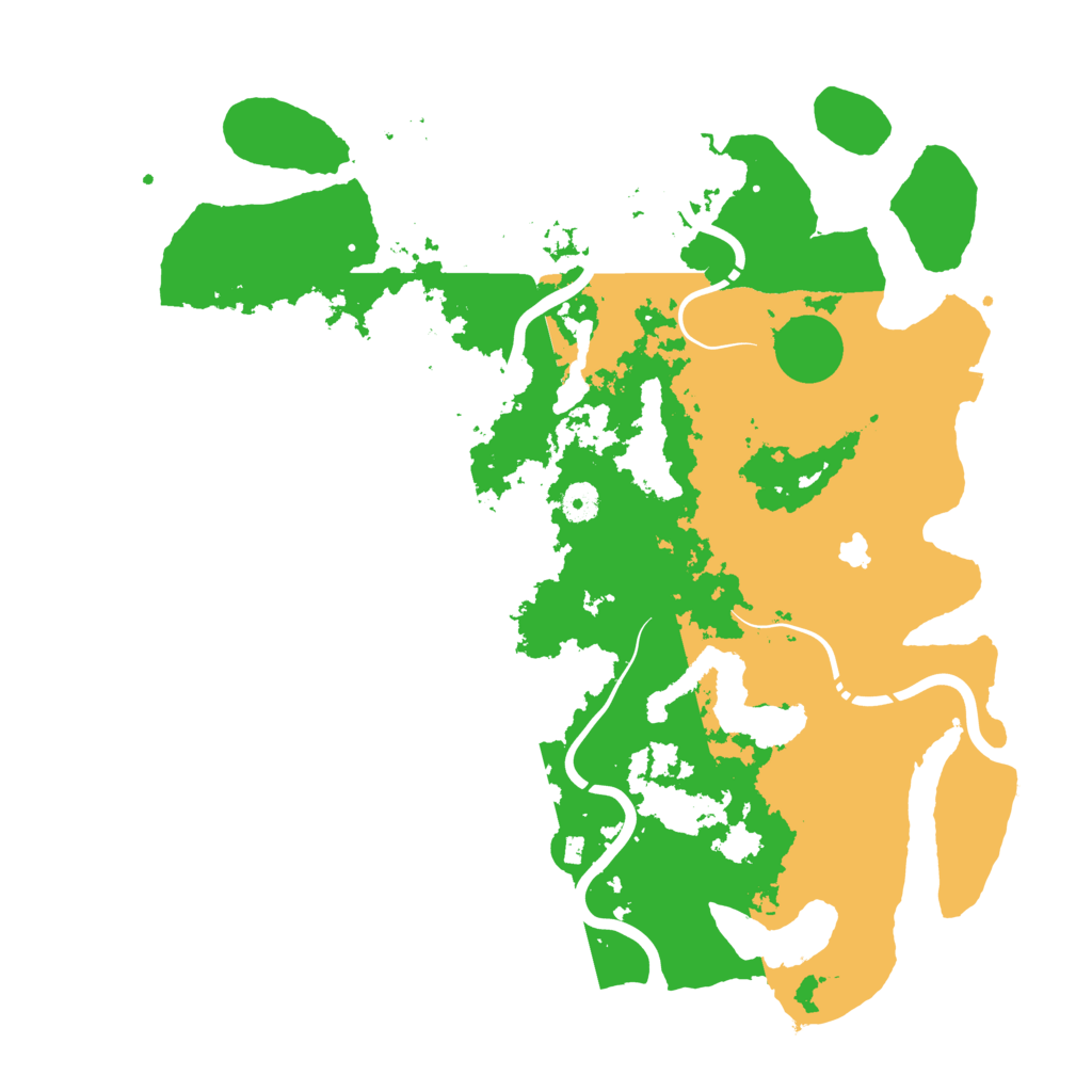 Biome Rust Map: Procedural Map, Size: 4250, Seed: 94351858