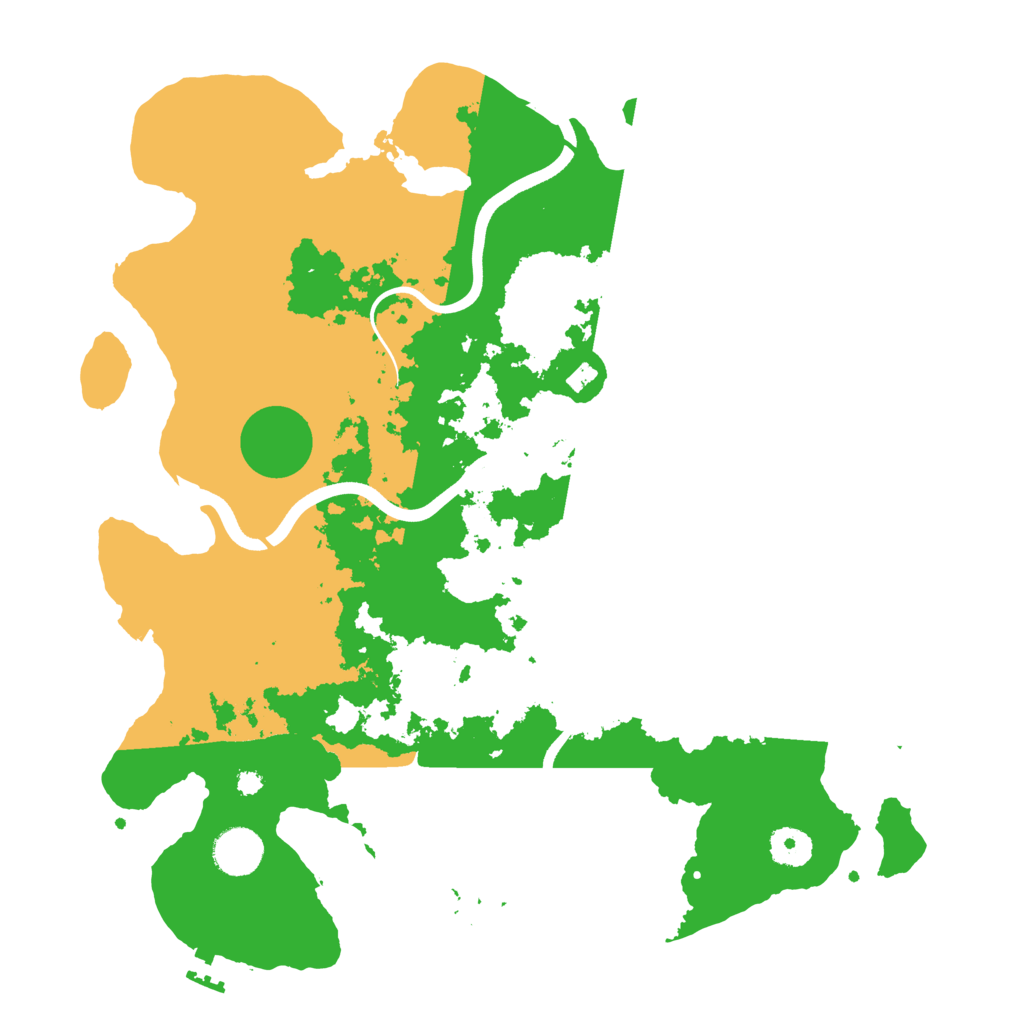 Biome Rust Map: Procedural Map, Size: 3750, Seed: 794178326
