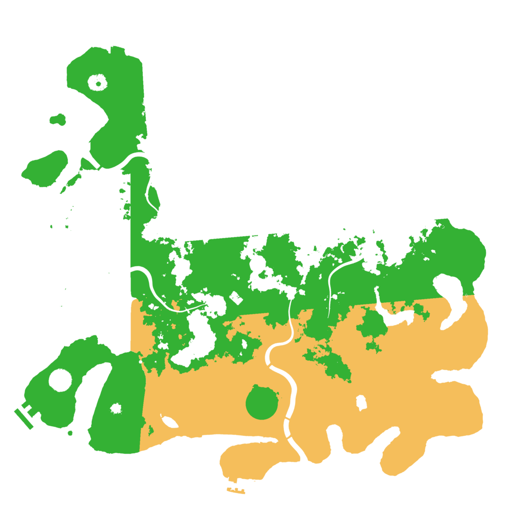 Biome Rust Map: Procedural Map, Size: 4300, Seed: 1583718083