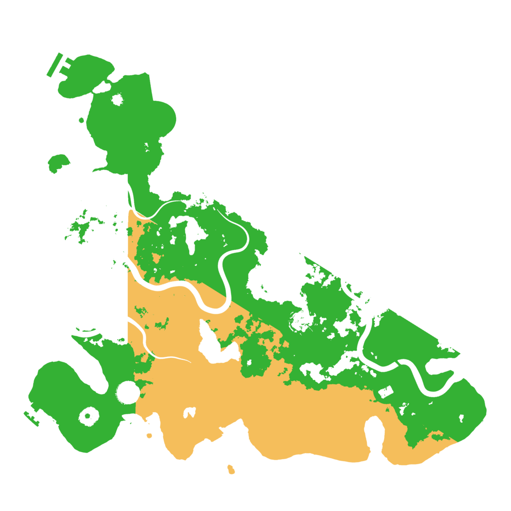 Biome Rust Map: Procedural Map, Size: 4000, Seed: 457346
