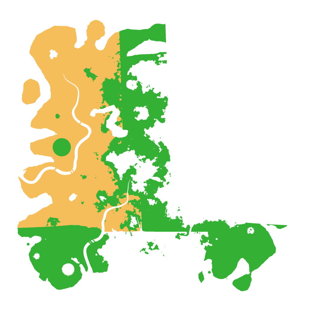 Biome Rust Map: Procedural Map, Size: 4500, Seed: 681385802