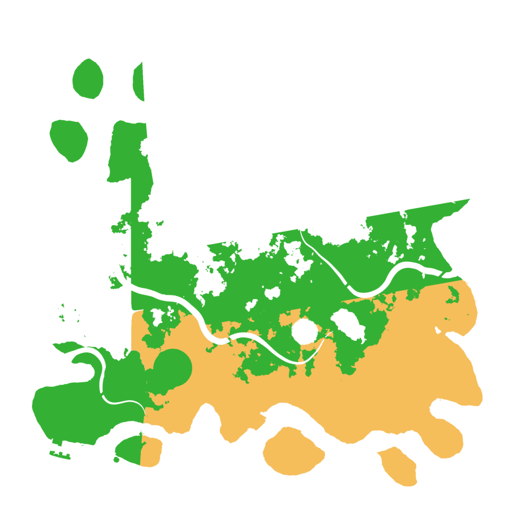 Biome Rust Map: Procedural Map, Size: 3700, Seed: 363