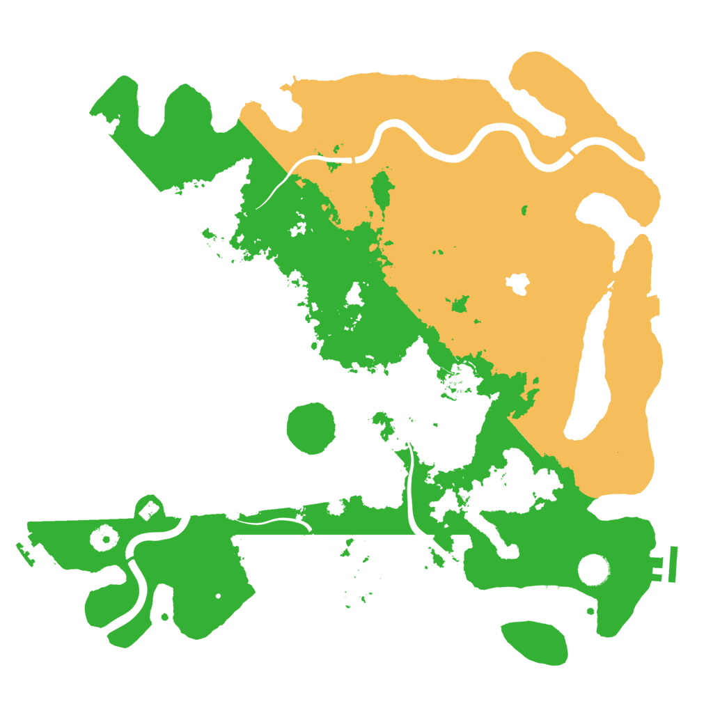 Biome Rust Map: Procedural Map, Size: 4000, Seed: 1914152112