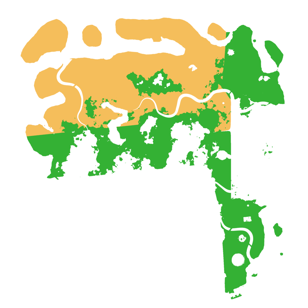 Biome Rust Map: Procedural Map, Size: 4250, Seed: 170708045