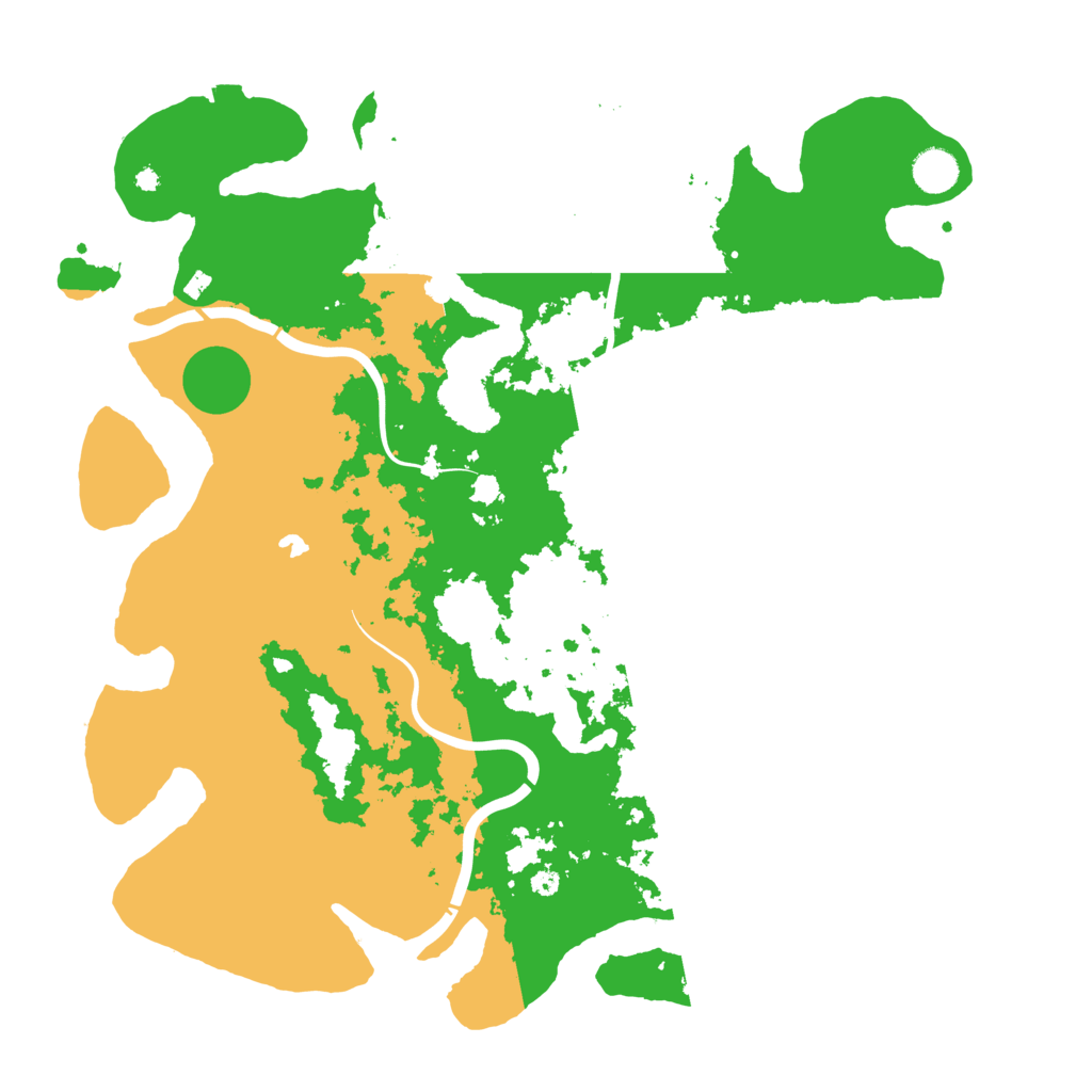 Biome Rust Map: Procedural Map, Size: 4250, Seed: 844979447