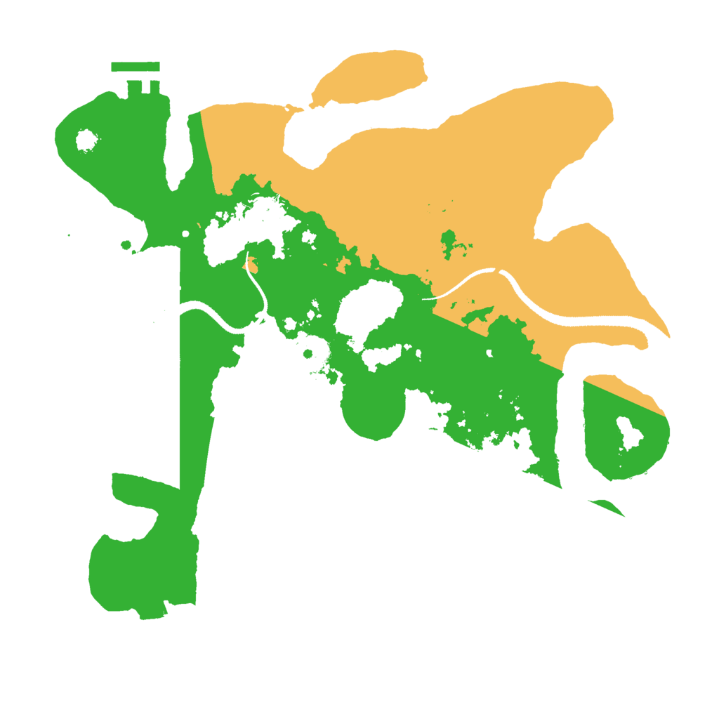 Biome Rust Map: Procedural Map, Size: 3000, Seed: 565329702