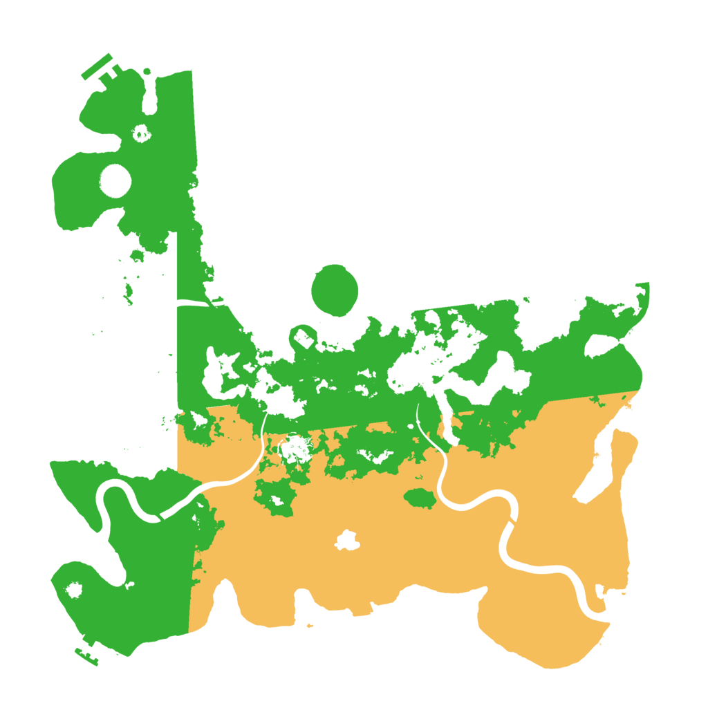Biome Rust Map: Procedural Map, Size: 4000, Seed: 5123065
