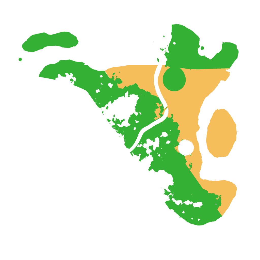 Biome Rust Map: Procedural Map, Size: 3000, Seed: 1850459813