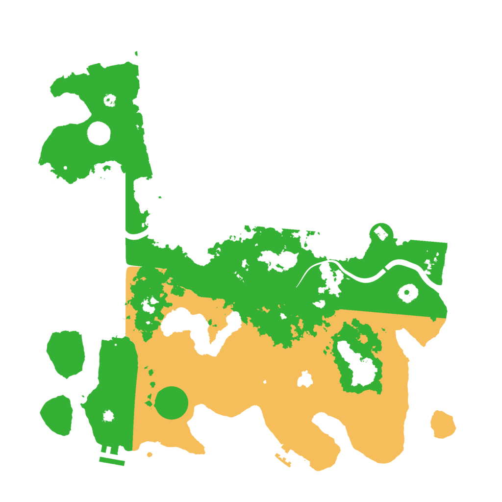 Biome Rust Map: Procedural Map, Size: 4000, Seed: 19322