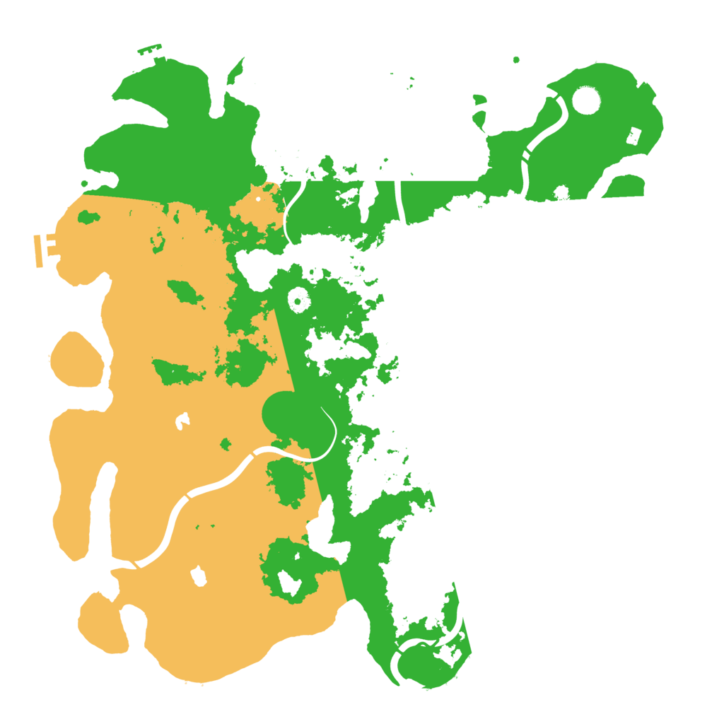 Biome Rust Map: Procedural Map, Size: 4500, Seed: 1600665171