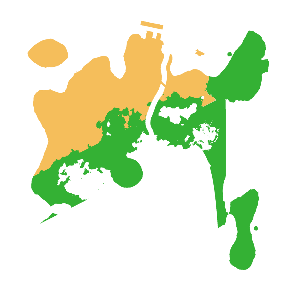 Biome Rust Map: Procedural Map, Size: 2700, Seed: 1775044922