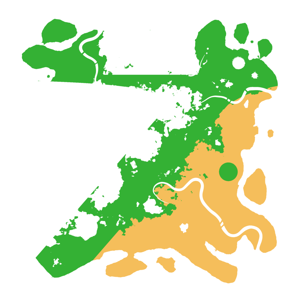 Biome Rust Map: Procedural Map, Size: 4250, Seed: 447462185