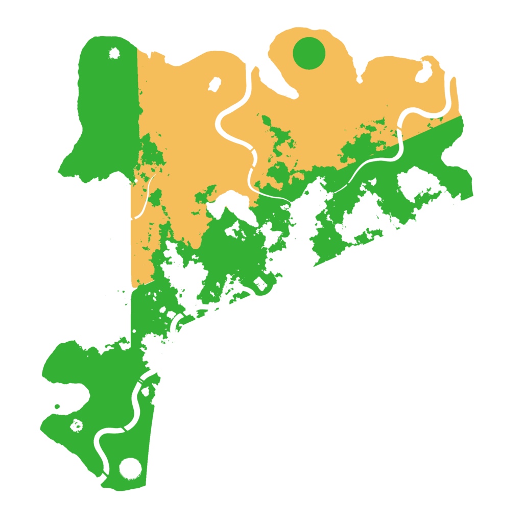 Biome Rust Map: Procedural Map, Size: 4250, Seed: 826475033
