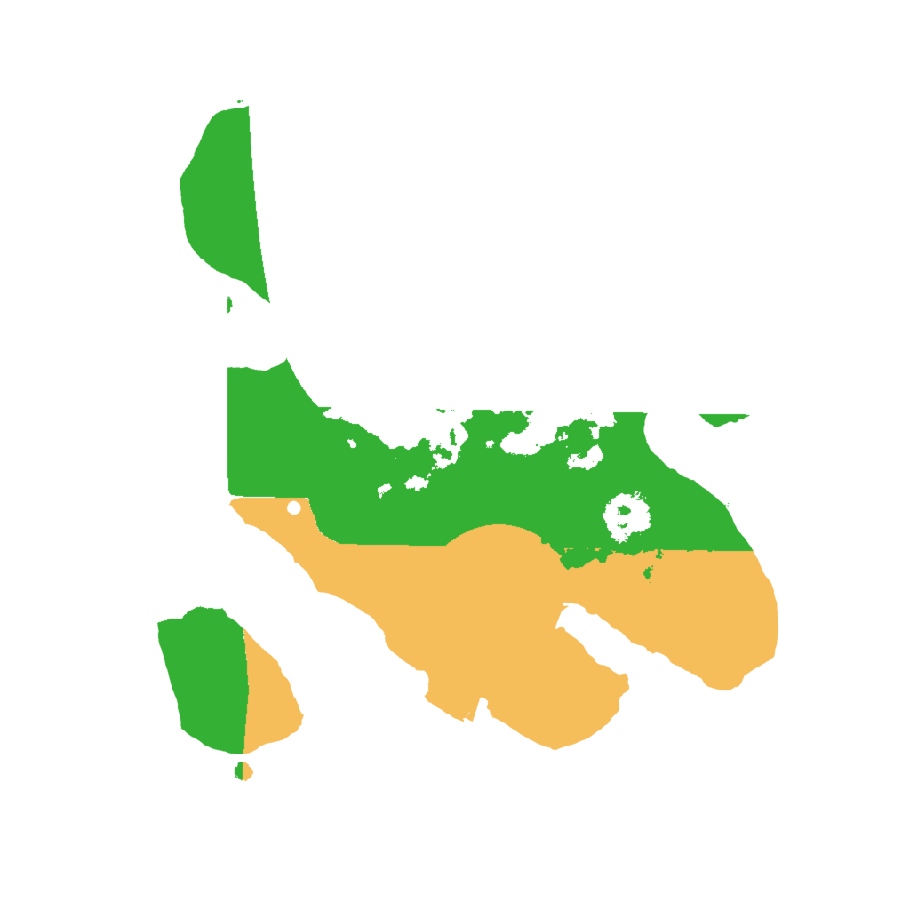 Biome Rust Map: Procedural Map, Size: 2000, Seed: 856750292