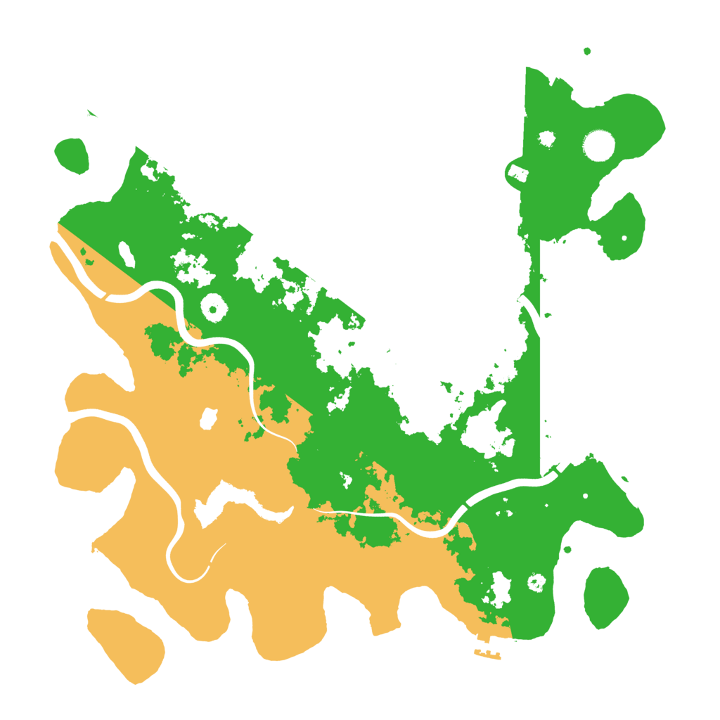 Biome Rust Map: Procedural Map, Size: 4000, Seed: 4308623