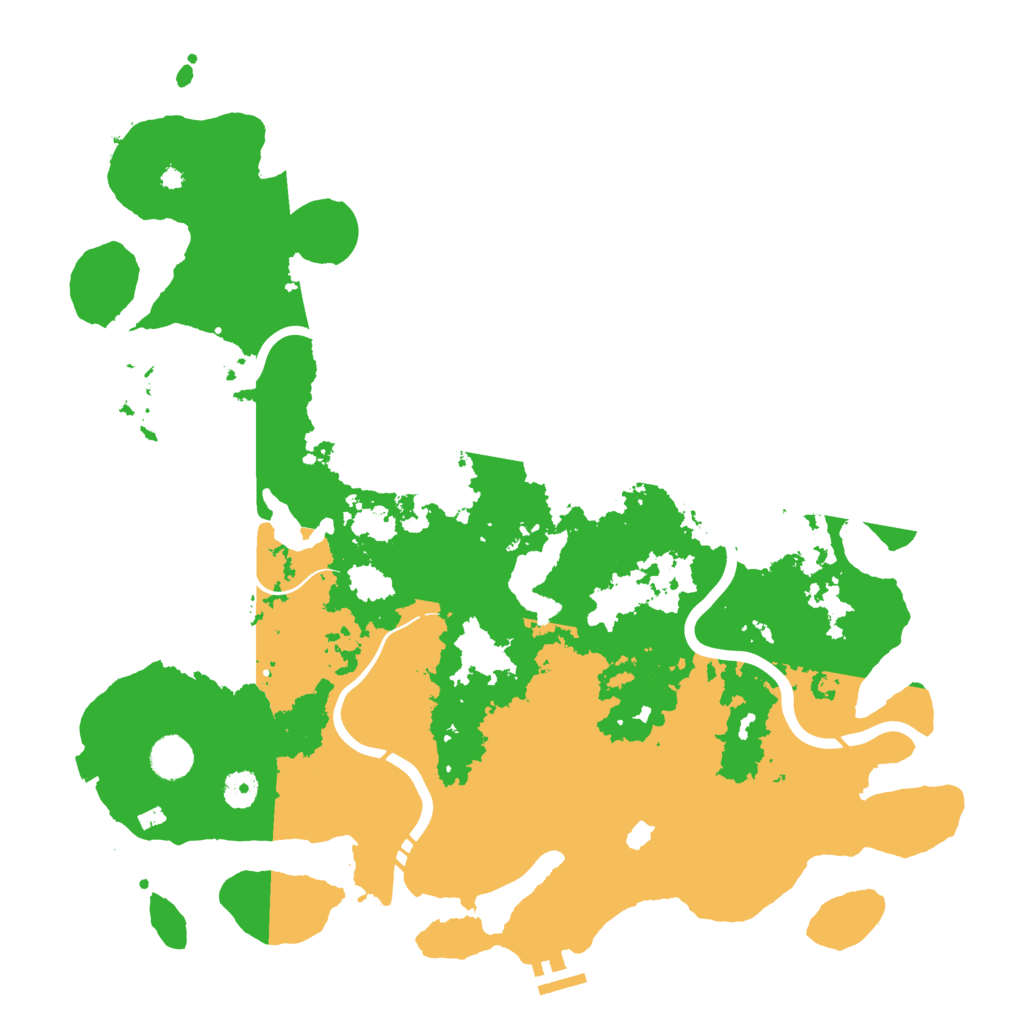 Biome Rust Map: Procedural Map, Size: 4250, Seed: 1045504506