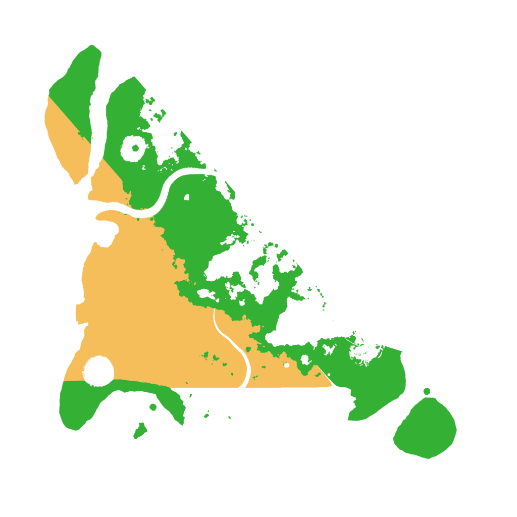 Biome Rust Map: Procedural Map, Size: 3000, Seed: 847362