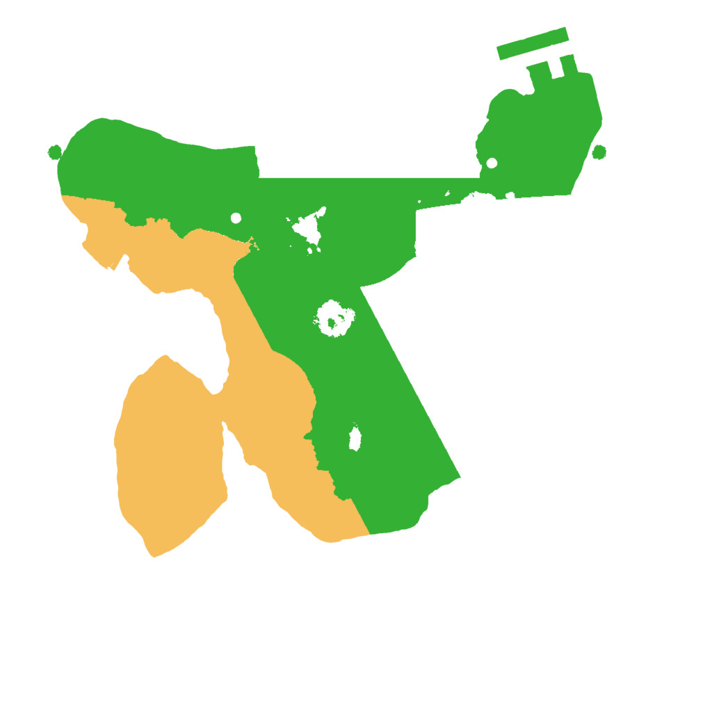 Biome Rust Map: Procedural Map, Size: 2000, Seed: 366035773