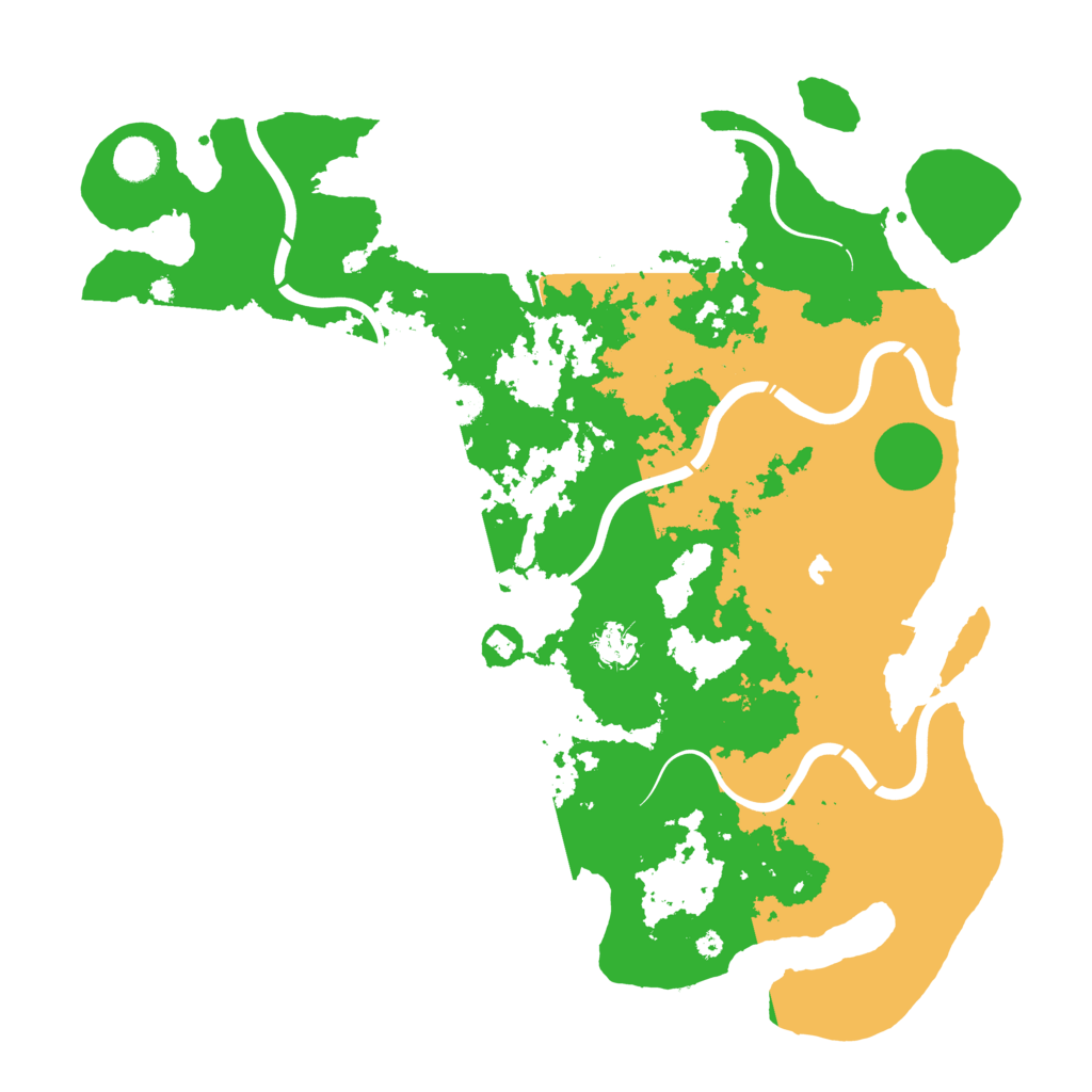 Biome Rust Map: Procedural Map, Size: 4250, Seed: 21804