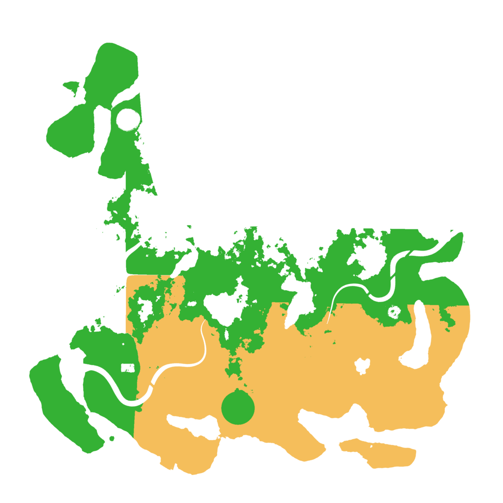 Biome Rust Map: Procedural Map, Size: 4000, Seed: 23491854