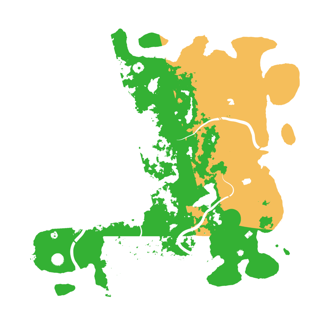 Biome Rust Map: Procedural Map, Size: 4500, Seed: 6029129
