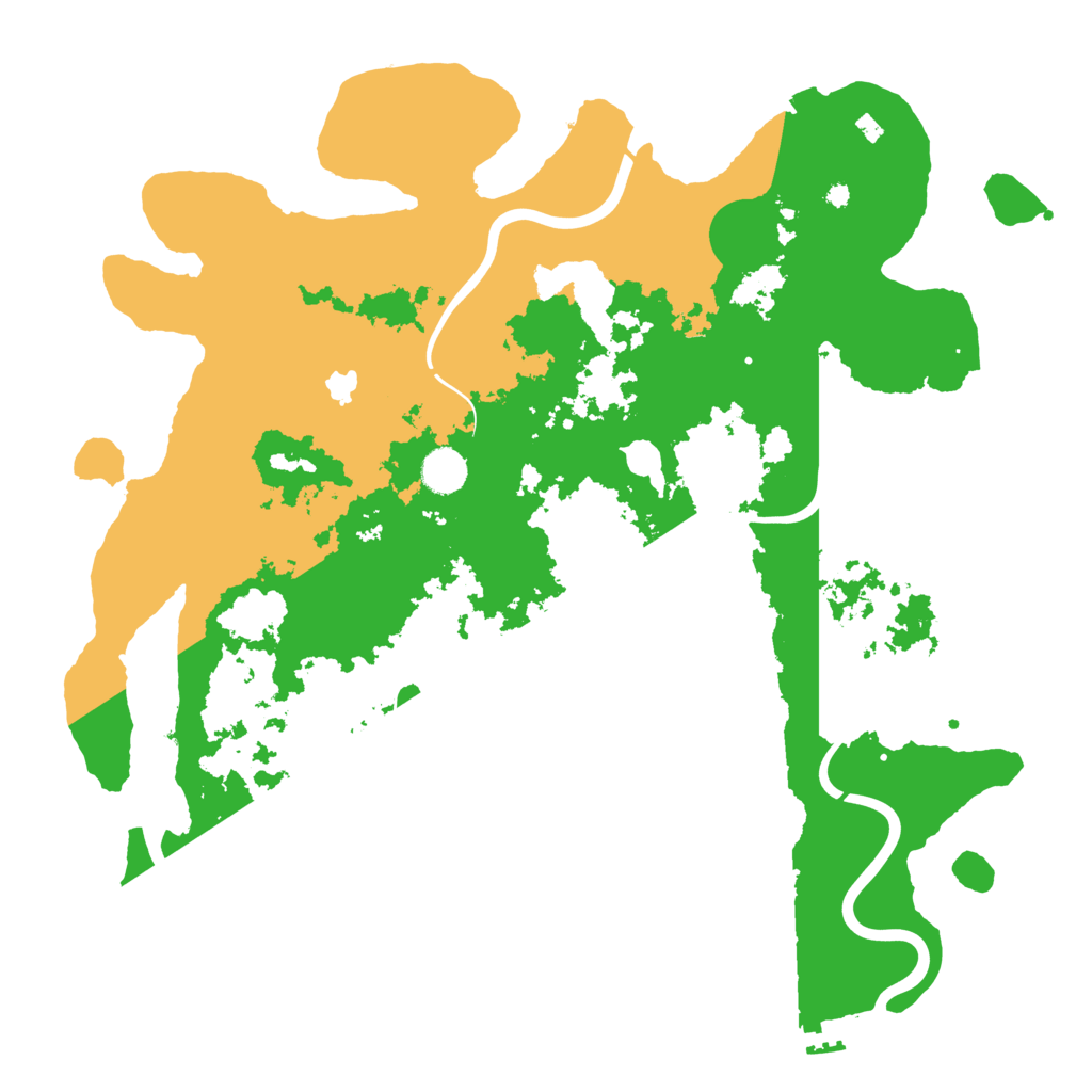 Biome Rust Map: Procedural Map, Size: 4250, Seed: 1992315911