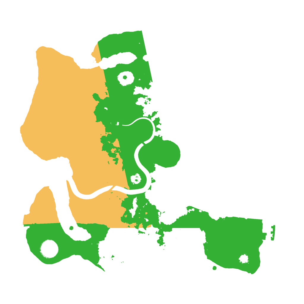 Biome Rust Map: Procedural Map, Size: 3000, Seed: 1895738567