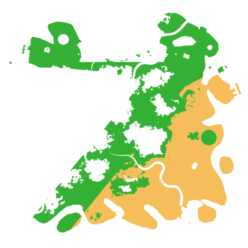 Biome Rust Map: Procedural Map, Size: 4250, Seed: 47702548