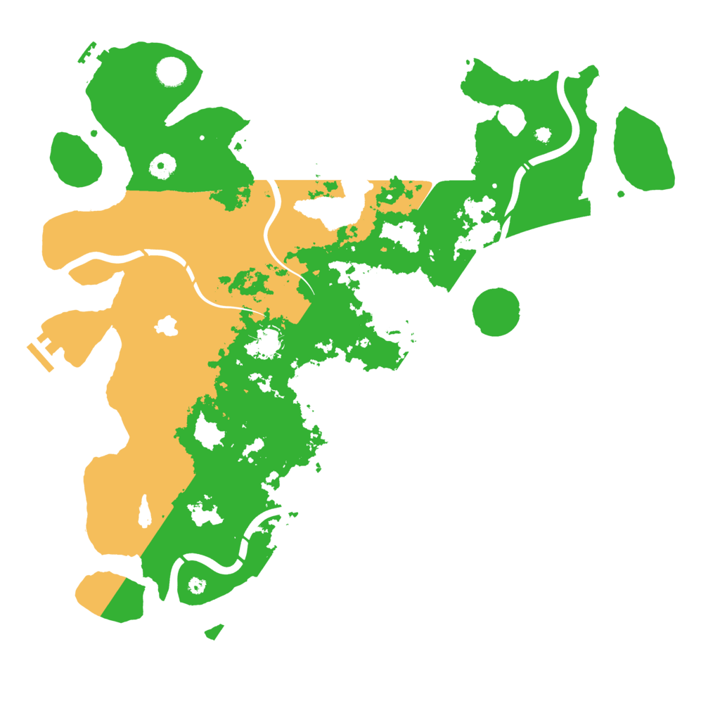 Biome Rust Map: Procedural Map, Size: 4250, Seed: 596898292