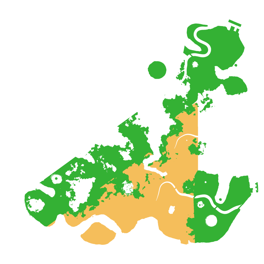 Biome Rust Map: Procedural Map, Size: 4000, Seed: 1441407285