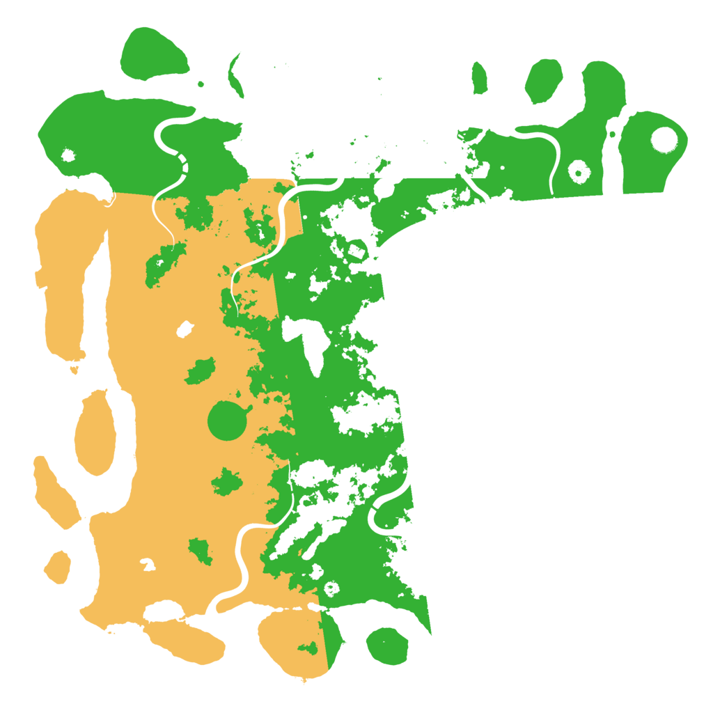 Biome Rust Map: Procedural Map, Size: 4800, Seed: 591763921