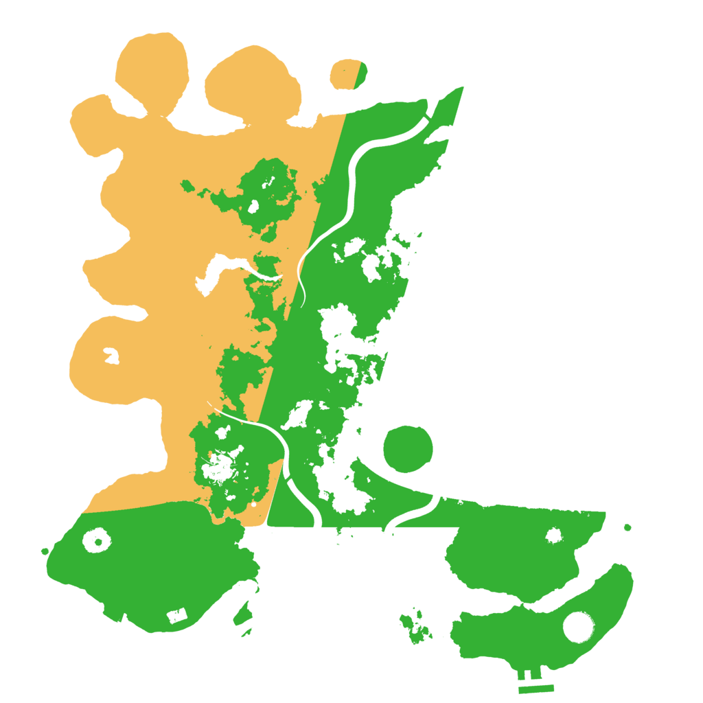 Biome Rust Map: Procedural Map, Size: 4020, Seed: 939089028