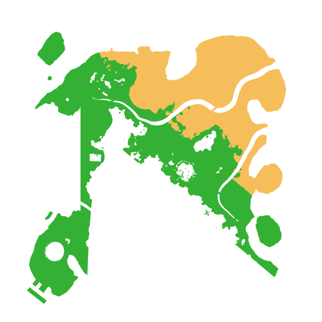 Biome Rust Map: Procedural Map, Size: 3000, Seed: 859971626