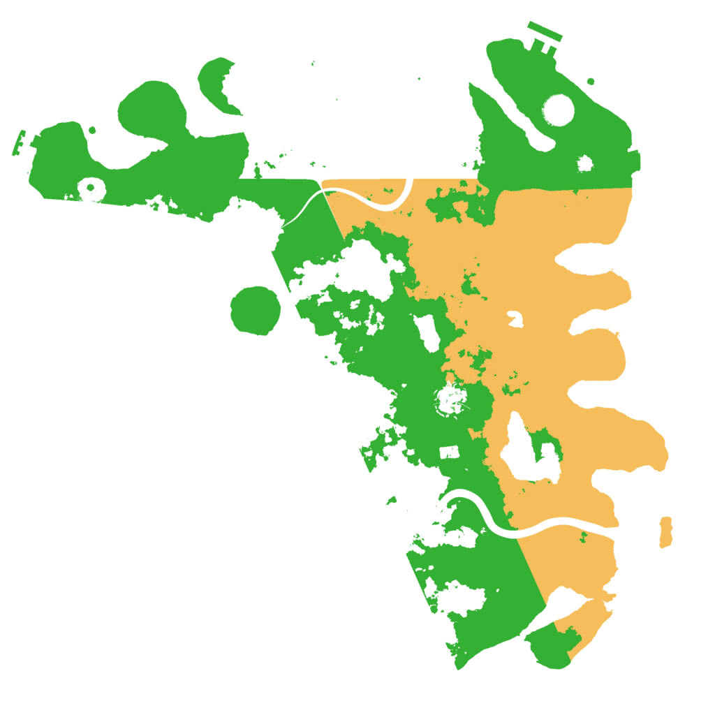 Biome Rust Map: Procedural Map, Size: 4000, Seed: 194371669