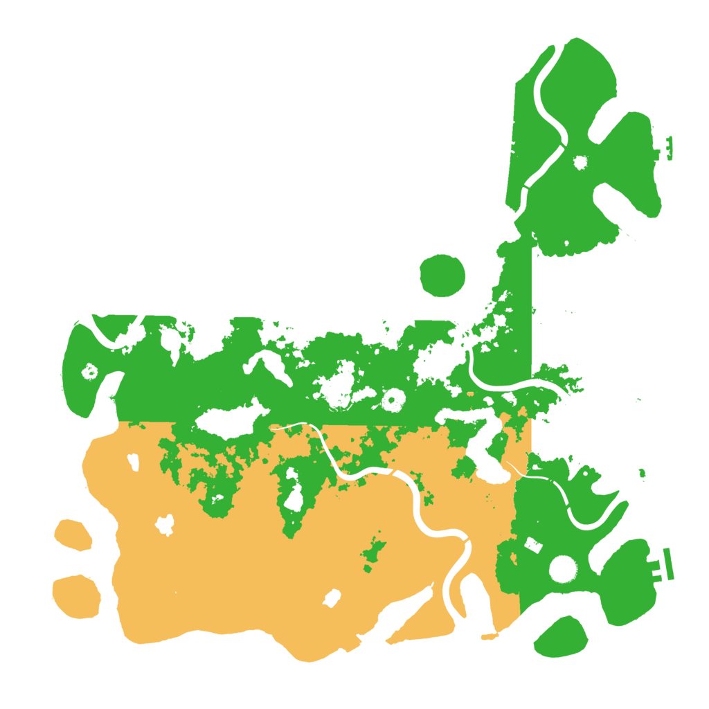 Biome Rust Map: Procedural Map, Size: 4500, Seed: 765218034