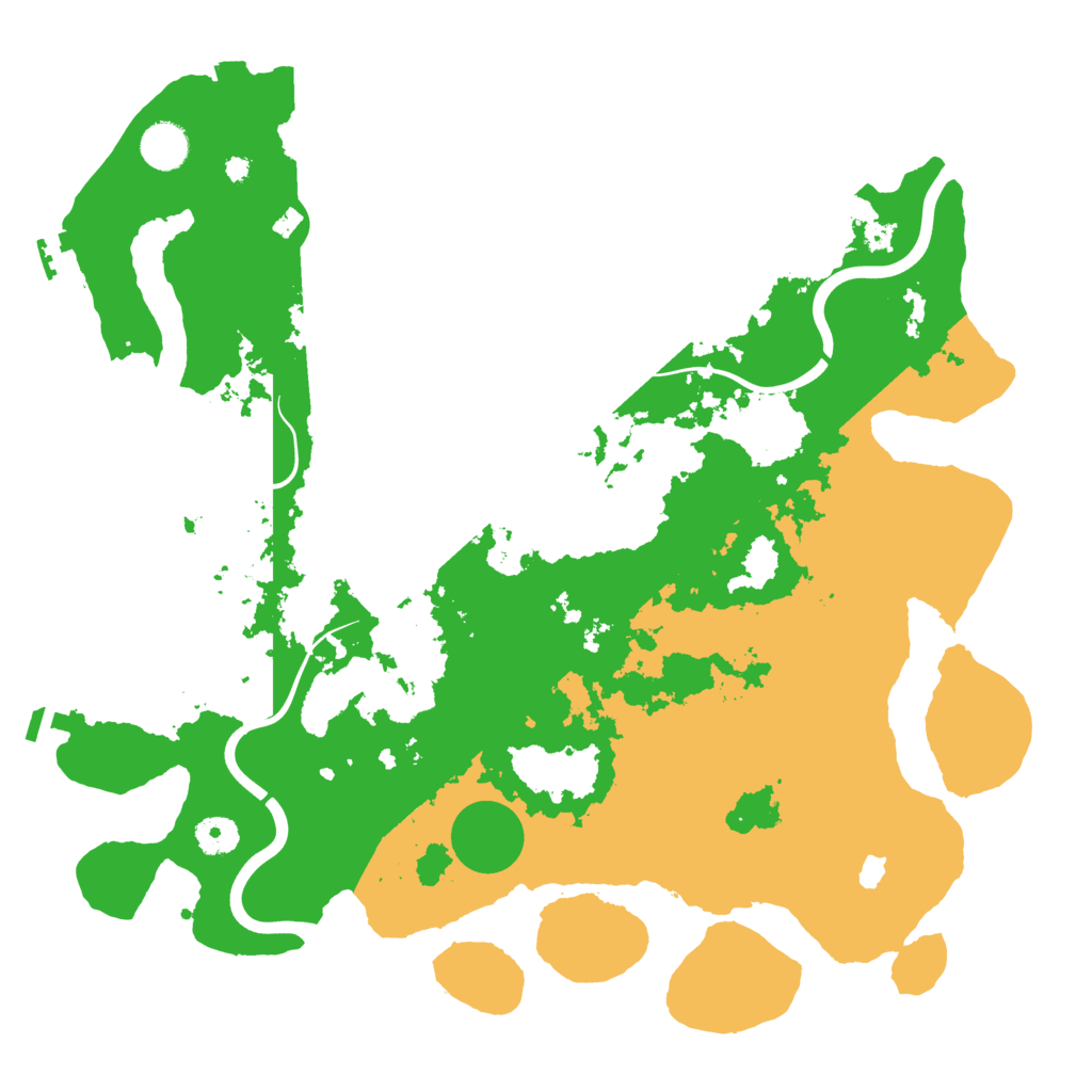 Biome Rust Map: Procedural Map, Size: 4000, Seed: 1788413709