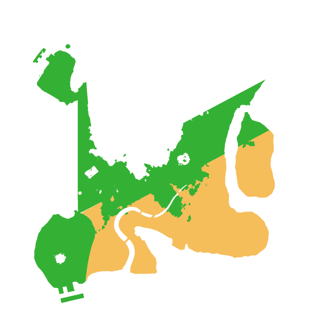 Biome Rust Map: Procedural Map, Size: 2700, Seed: 1900279240