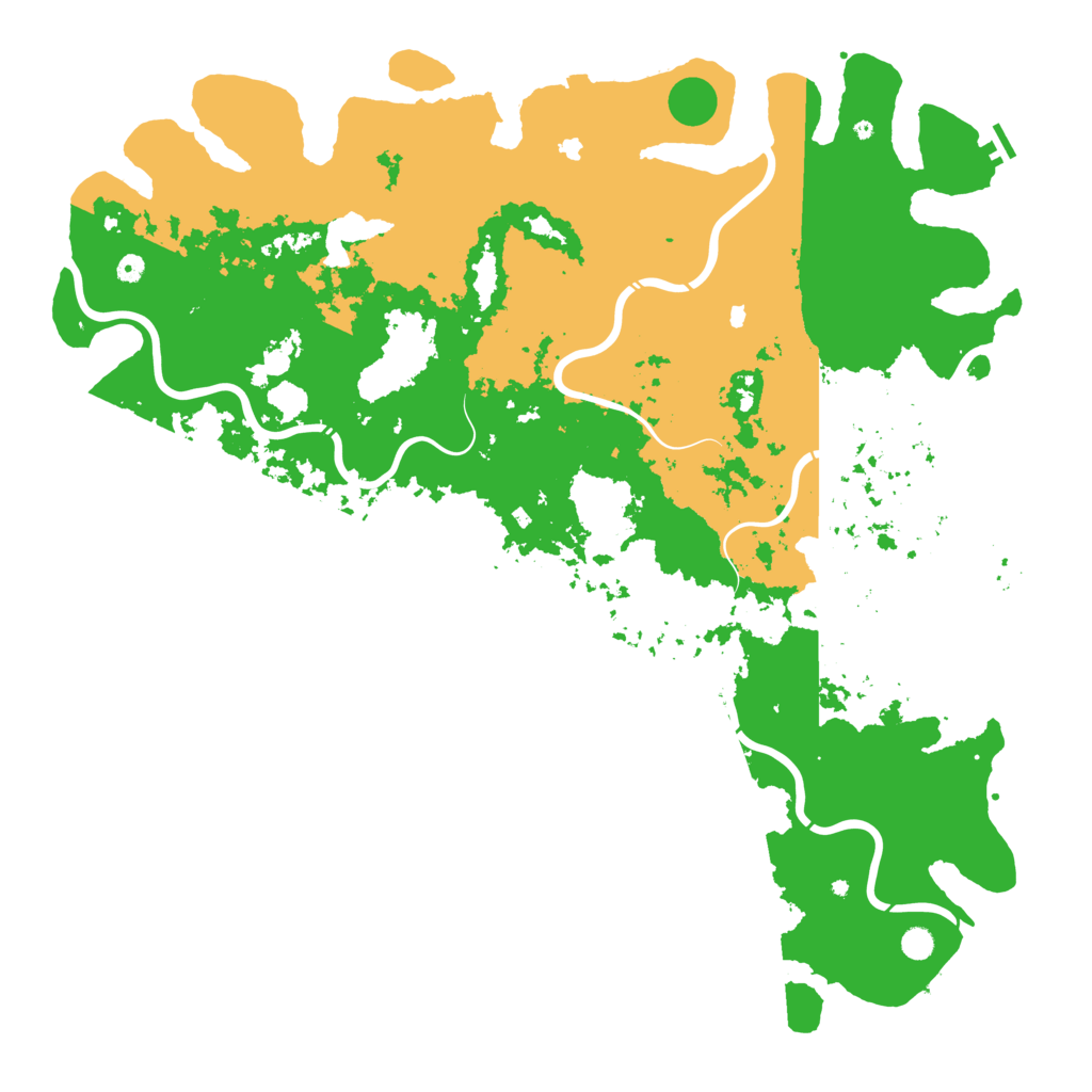Biome Rust Map: Procedural Map, Size: 5900, Seed: 6463003
