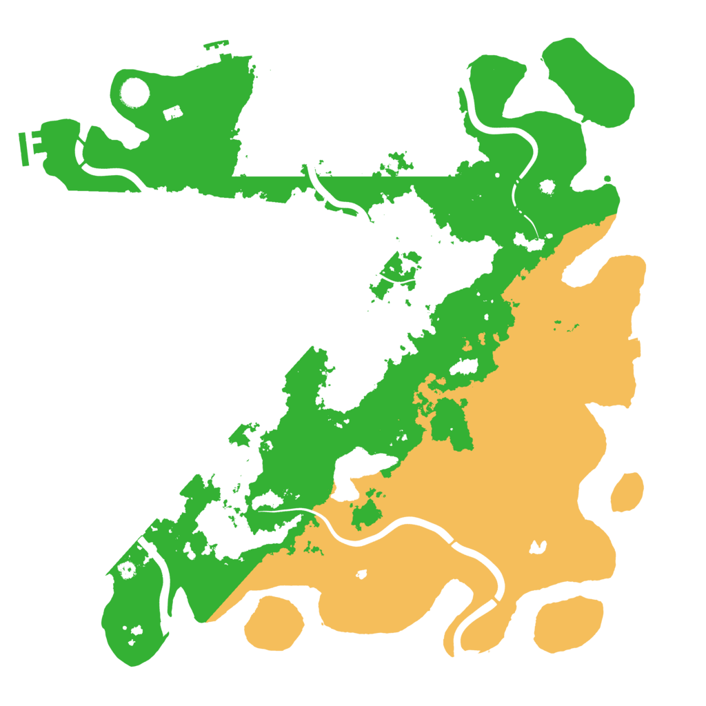 Biome Rust Map: Procedural Map, Size: 4250, Seed: 1958057728