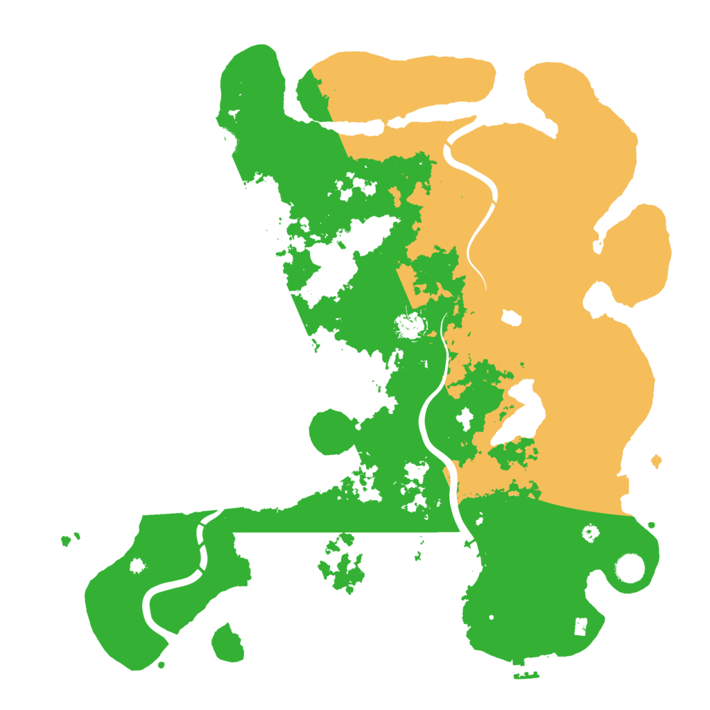 Biome Rust Map: Procedural Map, Size: 4250, Seed: 1878389228