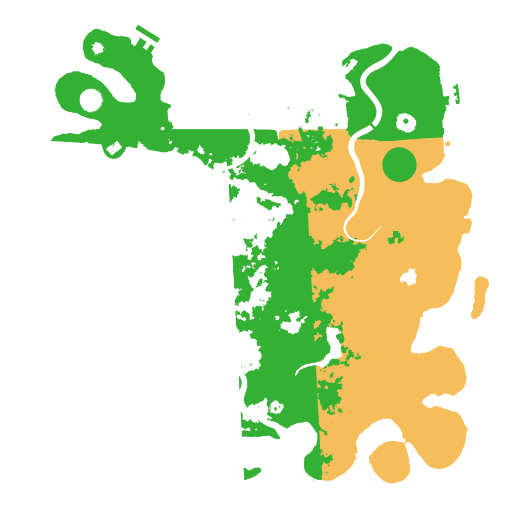 Biome Rust Map: Procedural Map, Size: 4000, Seed: 1856201453