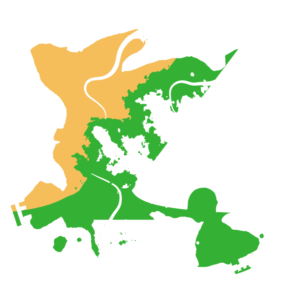 Biome Rust Map: Procedural Map, Size: 2700, Seed: 1775131309