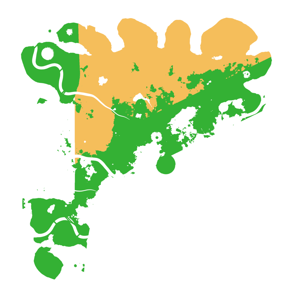Biome Rust Map: Procedural Map, Size: 4250, Seed: 337253