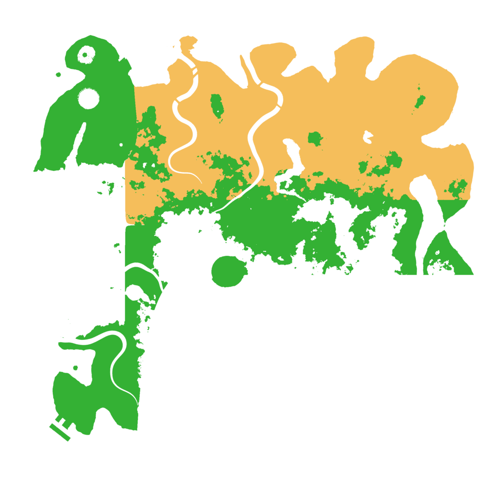 Biome Rust Map: Procedural Map, Size: 4250, Seed: 1104767222