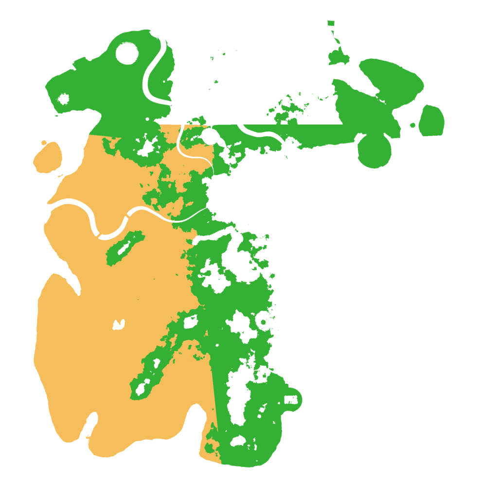 Biome Rust Map: Procedural Map, Size: 4000, Seed: 1113541287