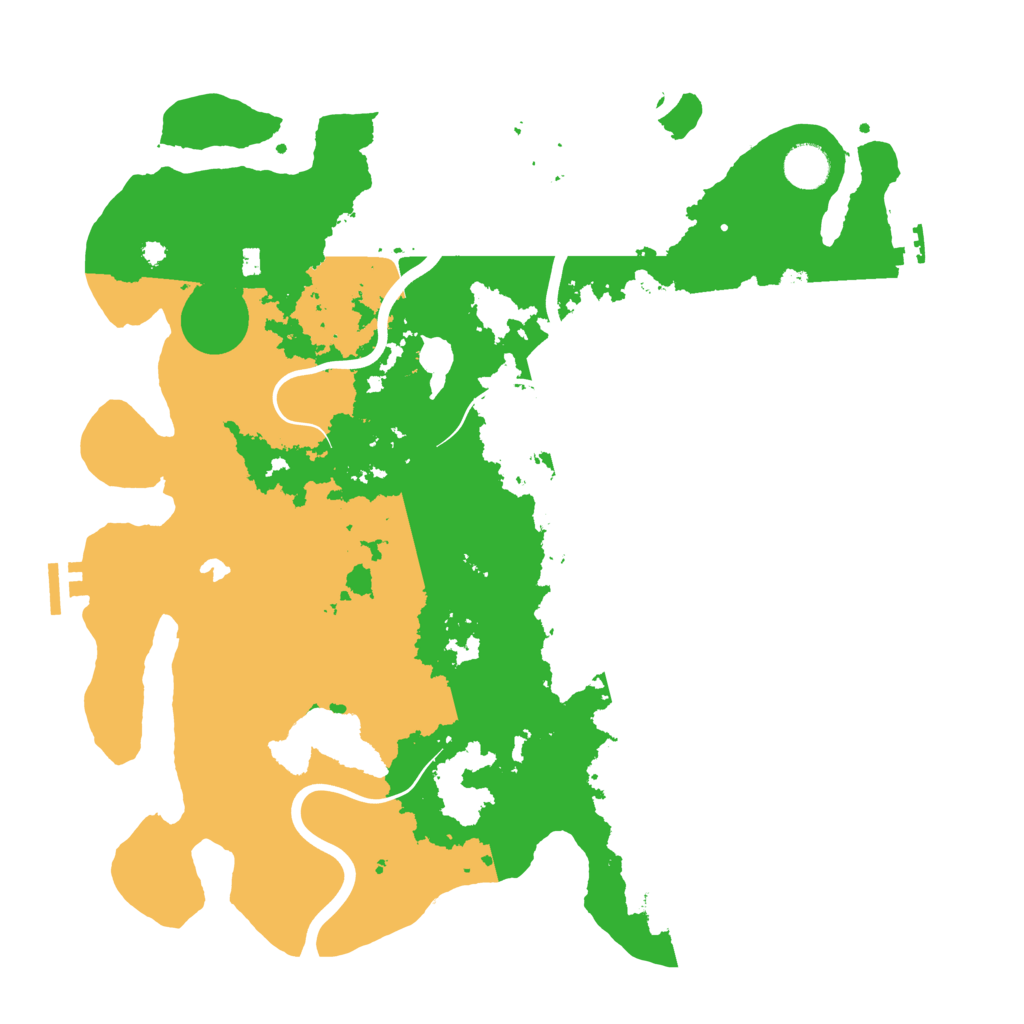 Biome Rust Map: Procedural Map, Size: 4000, Seed: 1600665171