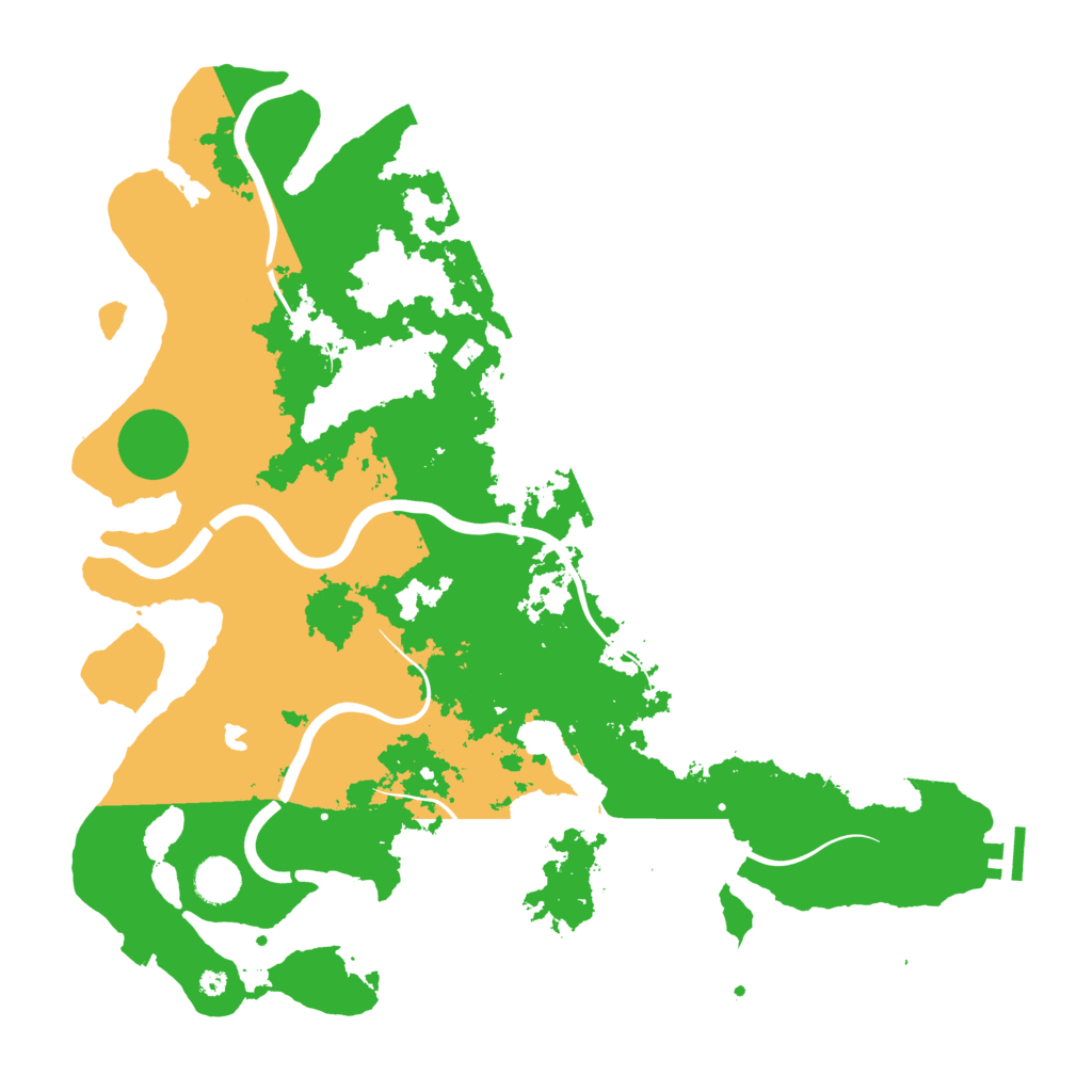 Biome Rust Map: Procedural Map, Size: 4096, Seed: 582640679