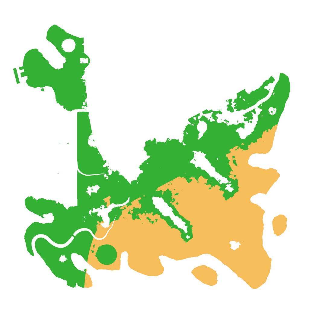 Biome Rust Map: Procedural Map, Size: 4000, Seed: 1972780247